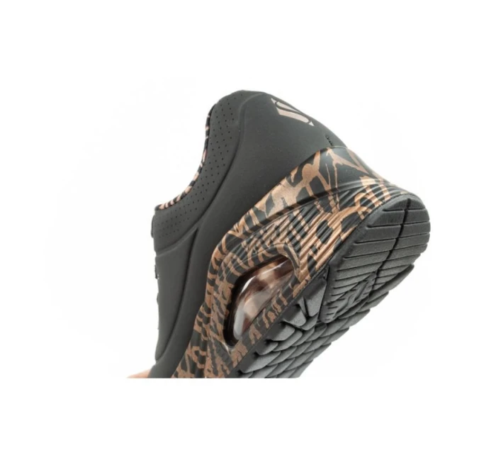 Skechers Uno-Loving Love dámské sportovní tenisky módní černé dámské boty