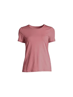 CASALL Essential Mesh Detail Tee růžová