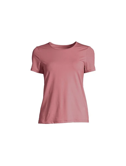 CASALL Essential Mesh Detail Tee růžová CASALL Essential Mesh Detail Tee růžová