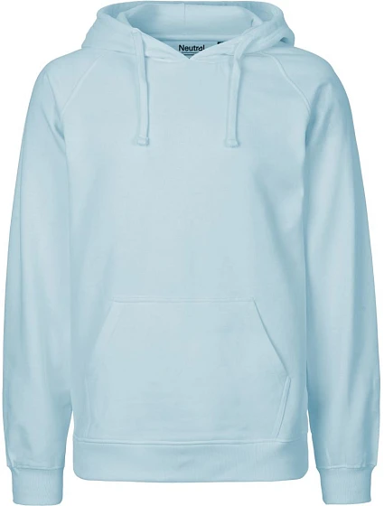 Neutral O 63101 Pánská mikina s kapucí z bio bavlny 77.6311 light blue Neutral O 63101 Pánská mikina s kapucí z bio bavlny 77.6311 light blue