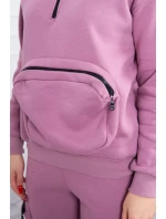 Izolační sada s ozdobnou kapsou tmavě růžová