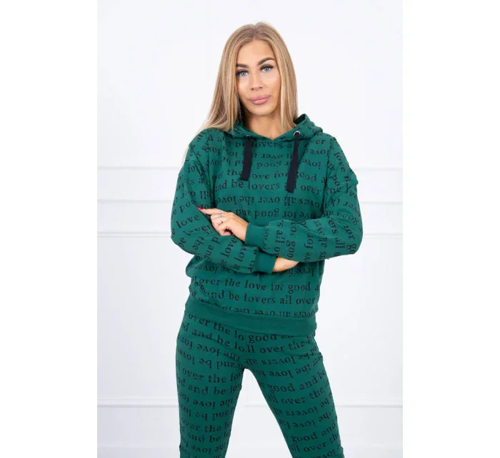 Zelená sada s potiskem