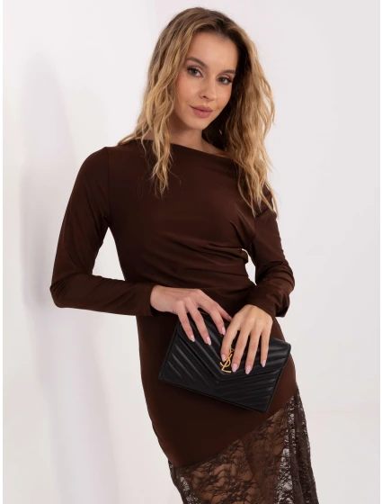 Sukienka MI SK model 21757393 brązowy - FPrice