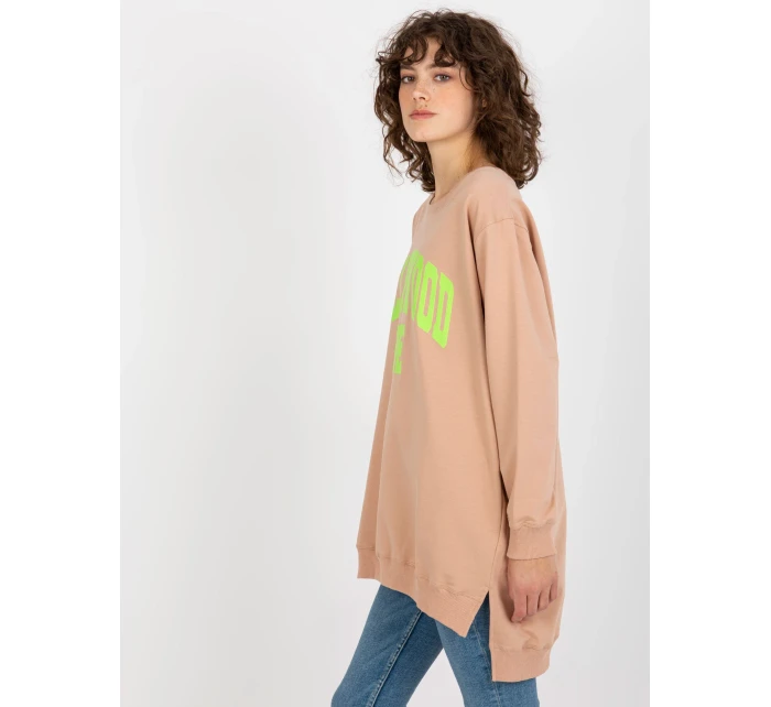 Halenka VI BL model 20742202 béžová a růžová - FPrice Halenka VI BL model 20742202 béžová a růžová - FPrice