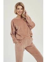 Dámská tepláková souprava Belle 01 béžová model 19446199 - Taro Dámská tepláková souprava Belle 01 béžová model 19446199 - Taro