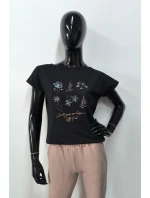 model 21292567 BLOUSE - OFF PINK