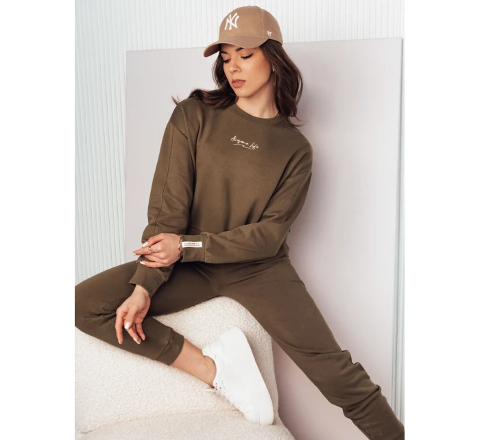 Dámská oversize mikina AWIOL hnědá FashionStreet BY1273