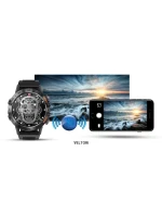 Černý silikonový řemínek model 21805551 - VELTORI