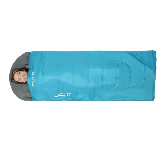 TURISTICKÝ SPACÍ PYTEL LEHKÝ 200X70CM MODRÝ ENERO CAMP