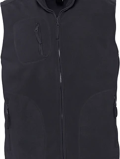 SOL'S Norway Fleecová vesta 25.5100 charcoal grey