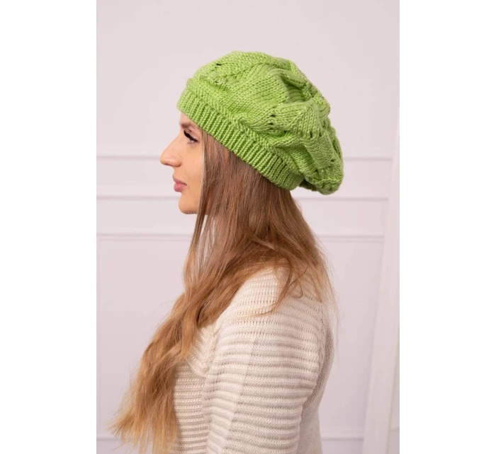 Dámská čepice Sofia K369 pistácie Dámská čepice Sofia K369 pistácie