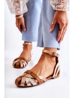 Kožené dámské sandály model 21587007 - Maciejka