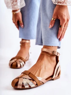 Kožené dámské sandály model 21587007 - Maciejka