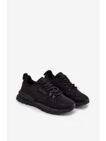 Pánská sportovní obuv s izolací model 21711501 HIPOLY SYSTEM Černá - Big Star Shoes Pánská sportovní obuv s izolací model 21711501 HIPOLY SYSTEM Černá - Big Star Shoes