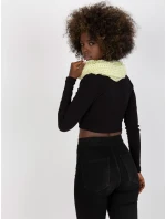 Dámská tunelová šála AT CH BF48181 světle žlutá