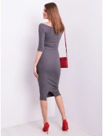 Šaty CZ SK 4196.00 tmavě šedá
