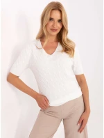 Sweter PM SW B model 21305690 ecru - FPrice Sweter PM SW B model 21305690 ecru - FPrice