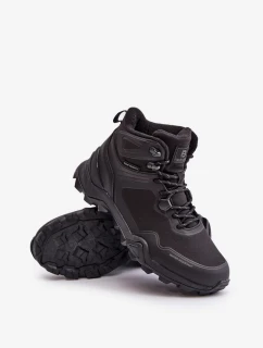 Lehké Zateplené Pánské Trekingové Boty McBraun Voděodolné Černé