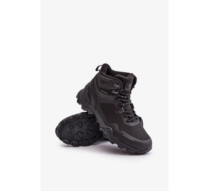 Lehké Zateplené Pánské Trekingové Boty McBraun Voděodolné Černé Lehké Zateplené Pánské Trekingové Boty McBraun Voděodolné Černé