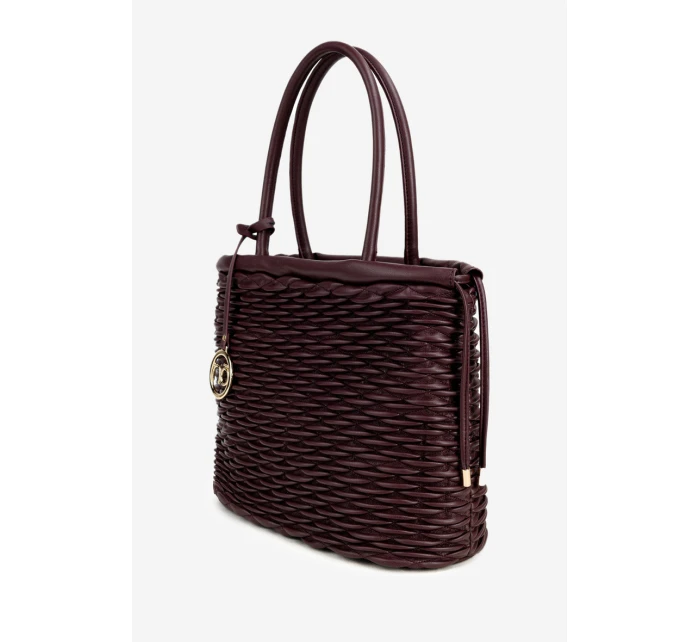 Dámská kabelka typu shopper Nobo – bordová Dámská kabelka typu shopper Nobo – bordová