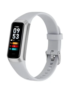 Dámský chytrý náramek RUBICON RNCF05 Silver/Grey SMARUB213