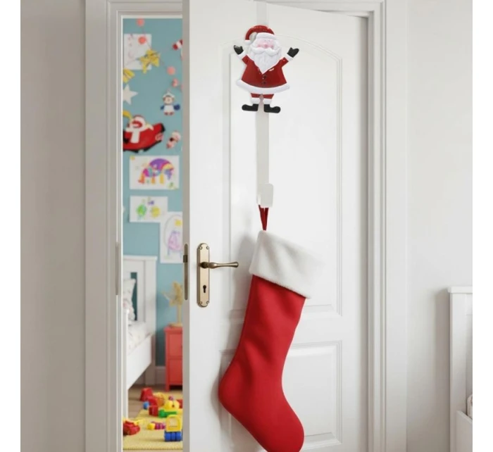 39CM DRŽÁK NA RÁKOS SANTA CLAUS