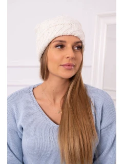 Dámská čepice Dagmara K332 bílá