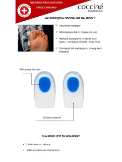 Gelpodpatěnky na ostrohy COCCINE GALOS