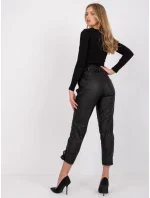 Spodnie DHJ SP model 20961819 czarny - FPrice Spodnie DHJ SP model 20961819 czarny - FPrice