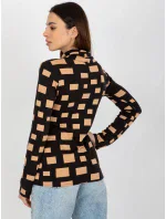 Dámská halenka LK BZ 509197.53P černá - FPrice