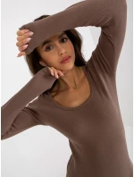 Dámské body RV BO model 18388500 1.31 hnědá - FPrice Dámské body RV BO model 18388500 1.31 hnědá - FPrice