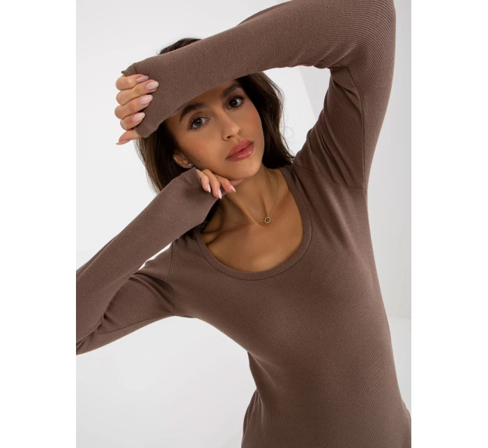 Dámské body RV BO model 18388500 1.31 hnědá - FPrice Dámské body RV BO model 18388500 1.31 hnědá - FPrice