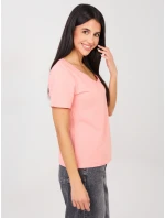 T shirt RV TS model 21888890 brzoskwiniowy - FPrice T shirt RV TS model 21888890 brzoskwiniowy - FPrice