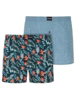 Pánské trenýrky 2Pack 315500 B90 modré s potiskem - Jockey