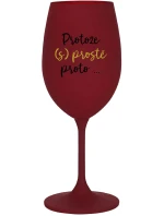 PROTOŽE  bordo sklenice na víno 350 ml model 21860819 - Giftela