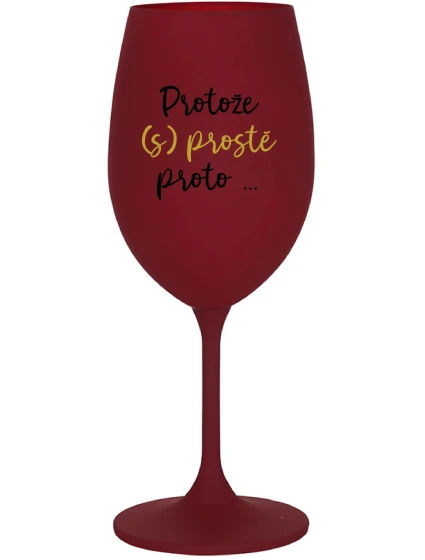 PROTOŽE  bordo sklenice na víno 350 ml model 21860819 - Giftela