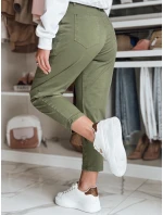 Dámské chinos kalhoty CHINOSKA khaki FashionStreet kalhoty UY2558