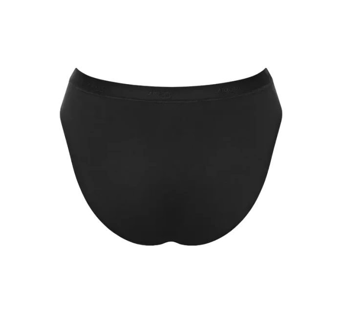 Dámské kalhotky GO Casual High leg - BLACK - černé 0004 - SLOGGI