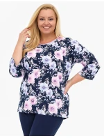 model 21236392 Anabel 3/4 3XL5XL dámské pyžamo - Cornette