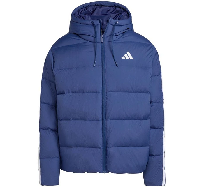 Pánská bunda adidas Ess 3S P D HD J námořnická modrá JX7799 pánské
