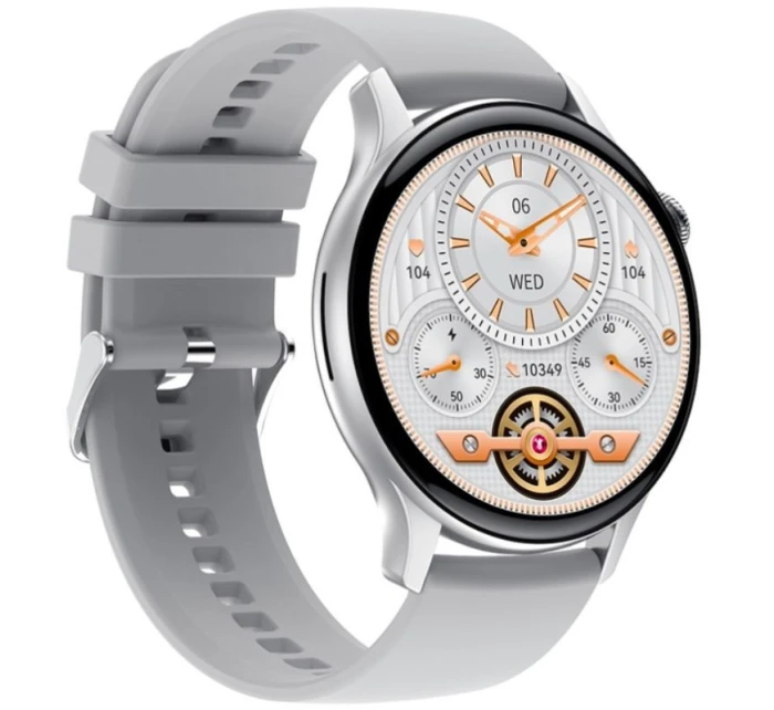 Dámské chytré hodinky RUBICON RNCF10 Silver/Grey SMARUB238 Dámské chytré hodinky RUBICON RNCF10 Silver/Grey SMARUB238