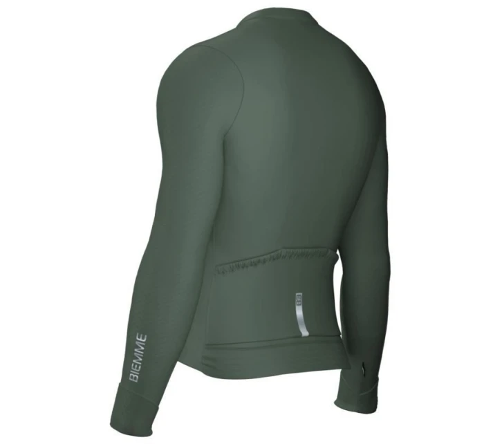 tričko s dlouhým rukávem model 21851047 zelené L - Biemme