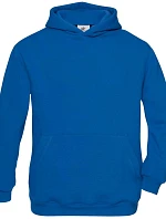 B&C Hooded /kids Dětská mikina s kapucí 01.0681 royal blue