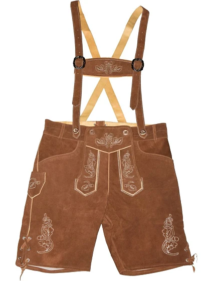 Leather Trousers short/men Pánské kožené kalhoty, krátké 60.3101 light brown Leather Trousers short/men Pánské kožené kalhoty, krátké 60.3101 light brown