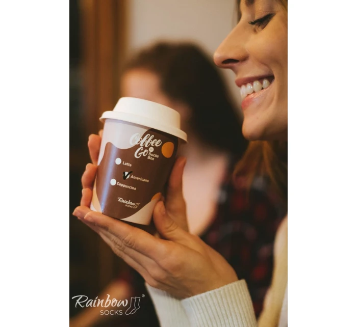 Duhové ponožky  1 pár model 21606846 - ZOOKSY/RAINBOW SOCKS