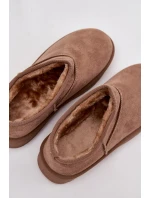 Dámské sněhule s podšívkou tmavě šedé model 21747643 - Boto Dámské sněhule s podšívkou tmavě šedé model 21747643 - Boto