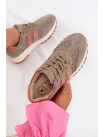 Dámské tenisky z přírodního semiše tmavě zelené model 22013959 - EVENTO Dámské tenisky z přírodního semiše tmavě zelené model 22013959 - EVENTO