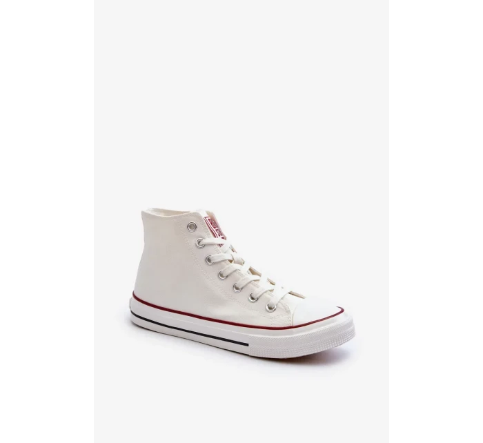 Pánské vysoké tenisky Big Star Bílé