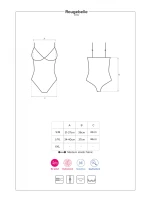 Kořeněné body Rougebelle teddy - Obsessive