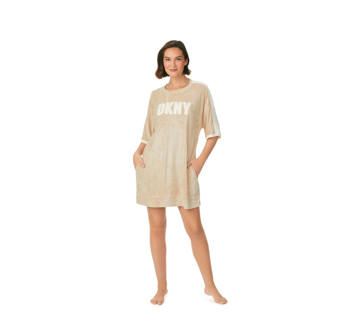 Dámská noční košile  sv. béžová  model 20105778 - DKNY